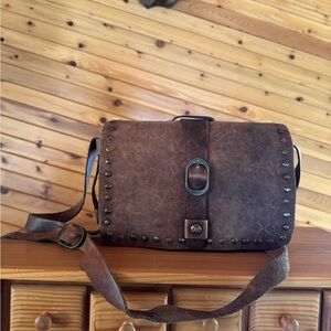 Patricia Nash Brown Crossbody Bag